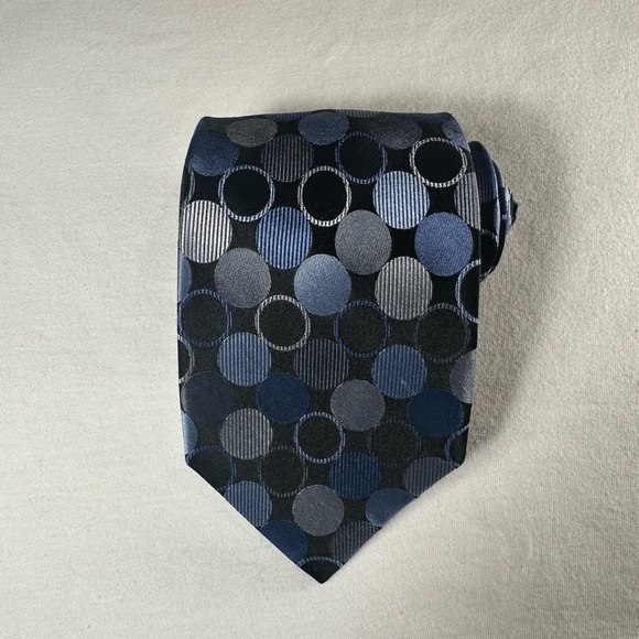 Michael Kors blue with circles tie - Picture 1 of 4